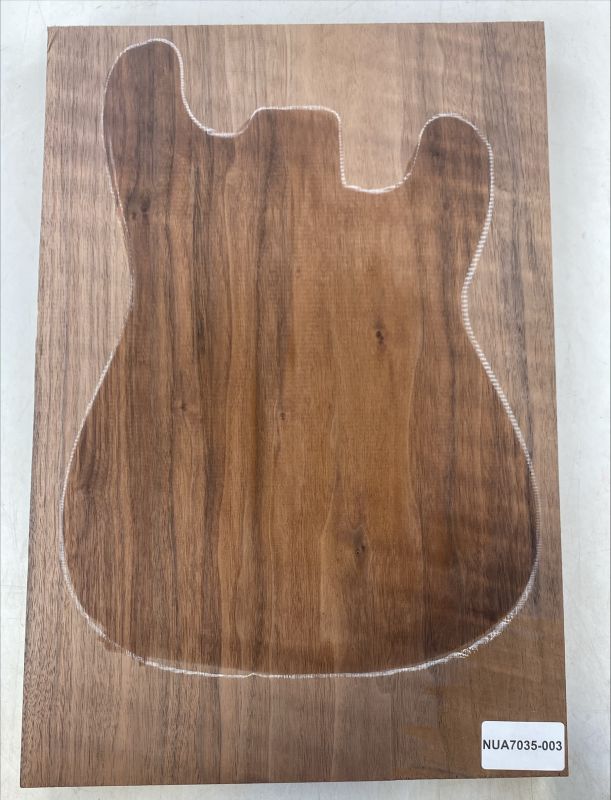 Body American Walnut 1-pc., Unique-Piece #003